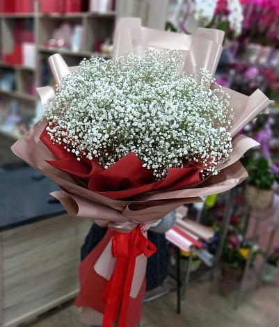 Букет цветов из: Гипсофила в Чудово