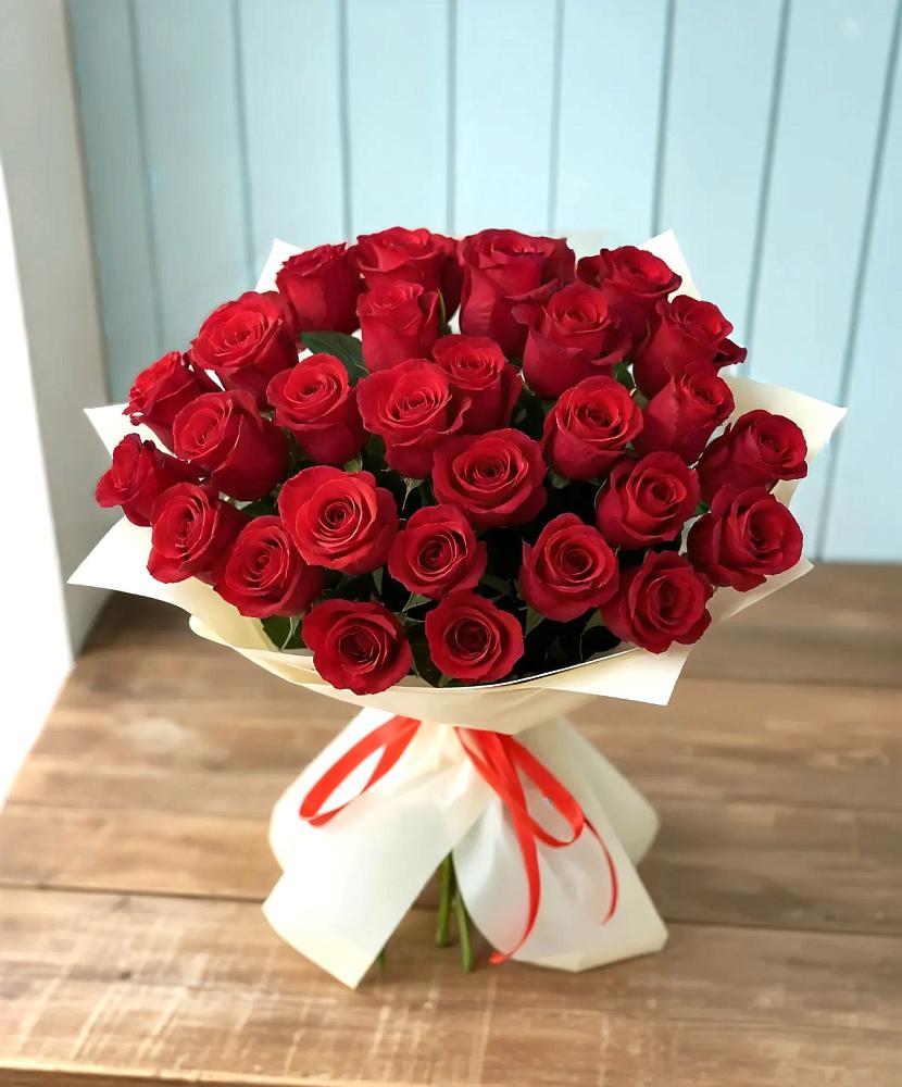 Букет 29 Красных роз в Чудово