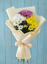 Букет цветов из:  Хризантемы #REPLACE_PRED# Чудово
