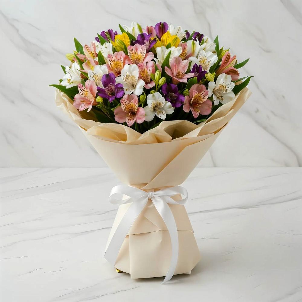 Букет цветов из: Альстромерии в Чудово