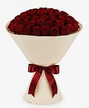 Букет 101 Бордовая роза Блэк Бакарра в Чудово