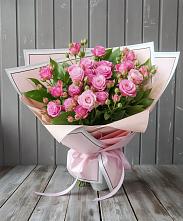 Букет Розовый кустик #REPLACE_PRED# Чудово
