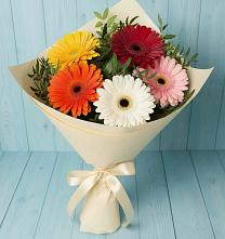 Букет цветов из:  Герберы в Чудово