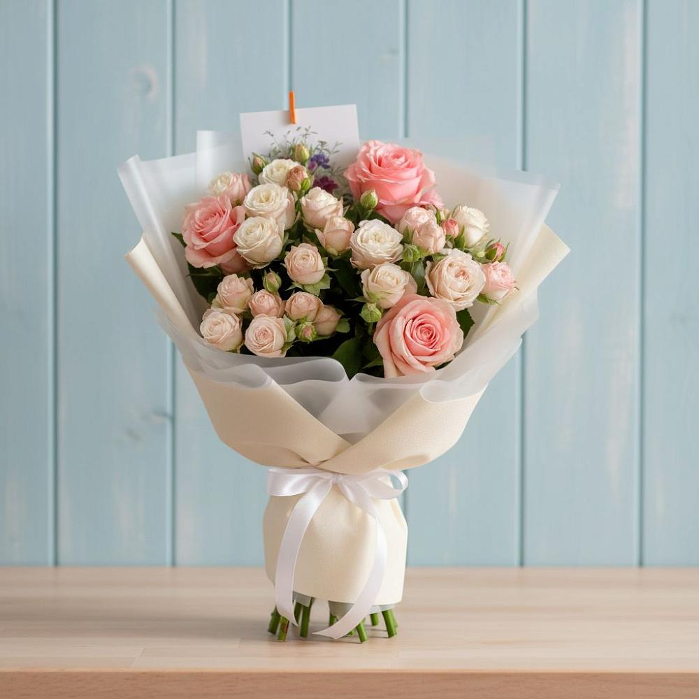 Букет цветов из: Розы в Чудово