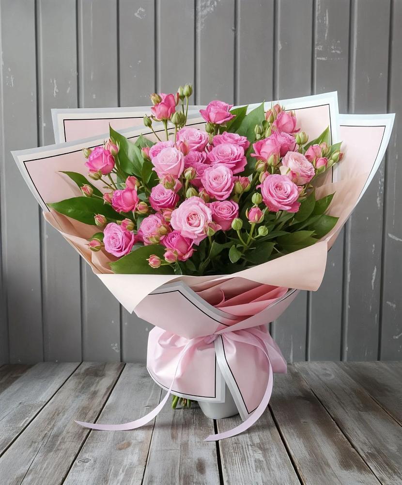 Букет Розовый кустик в Чудово