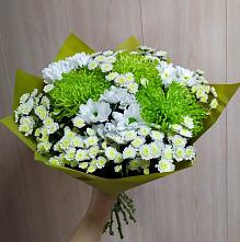Букет цветов из:  Хризантемы #REPLACE_PRED# Чудово