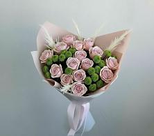 Букет цветов из:  Розы и Хризантемы в Чудово