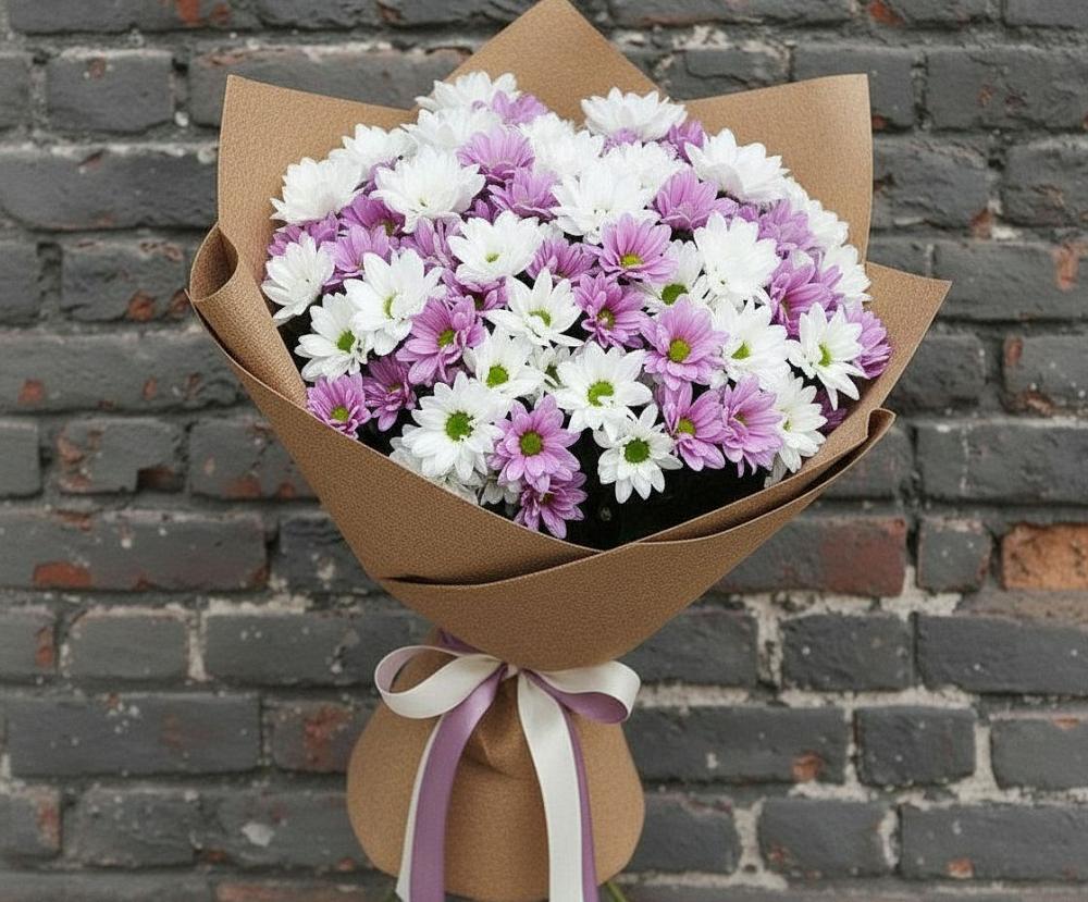 Букет цветов из: Хризантемы в Чудово