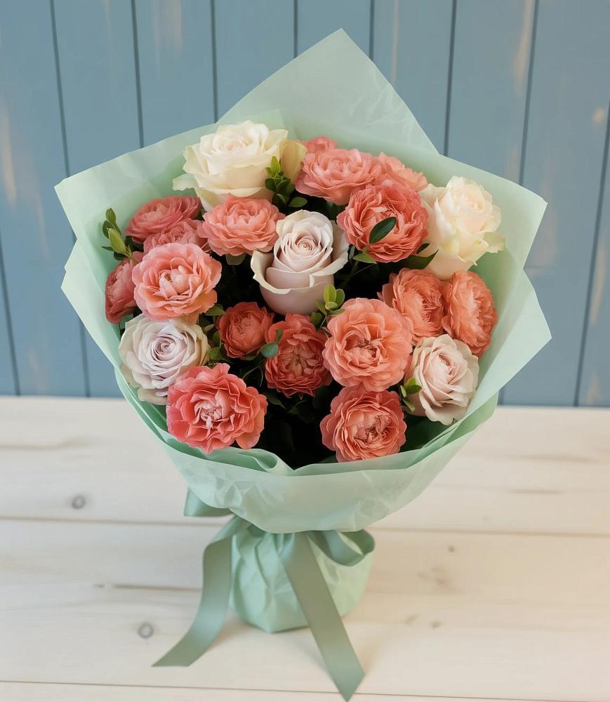 Букет цветов из: Розы в Чудово