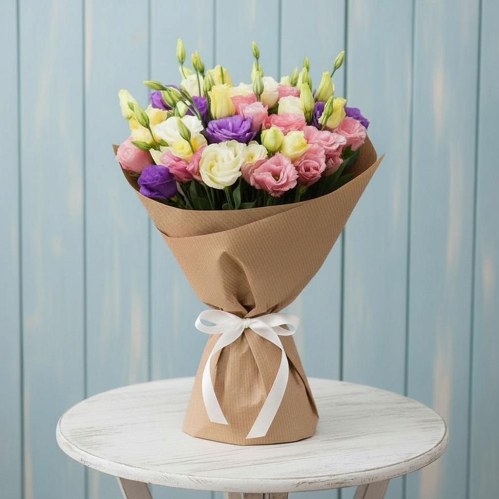 Букет цветов из: Лизиантусы в Чудово