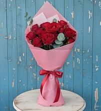 Букет цветов из:  Розы в Чудово