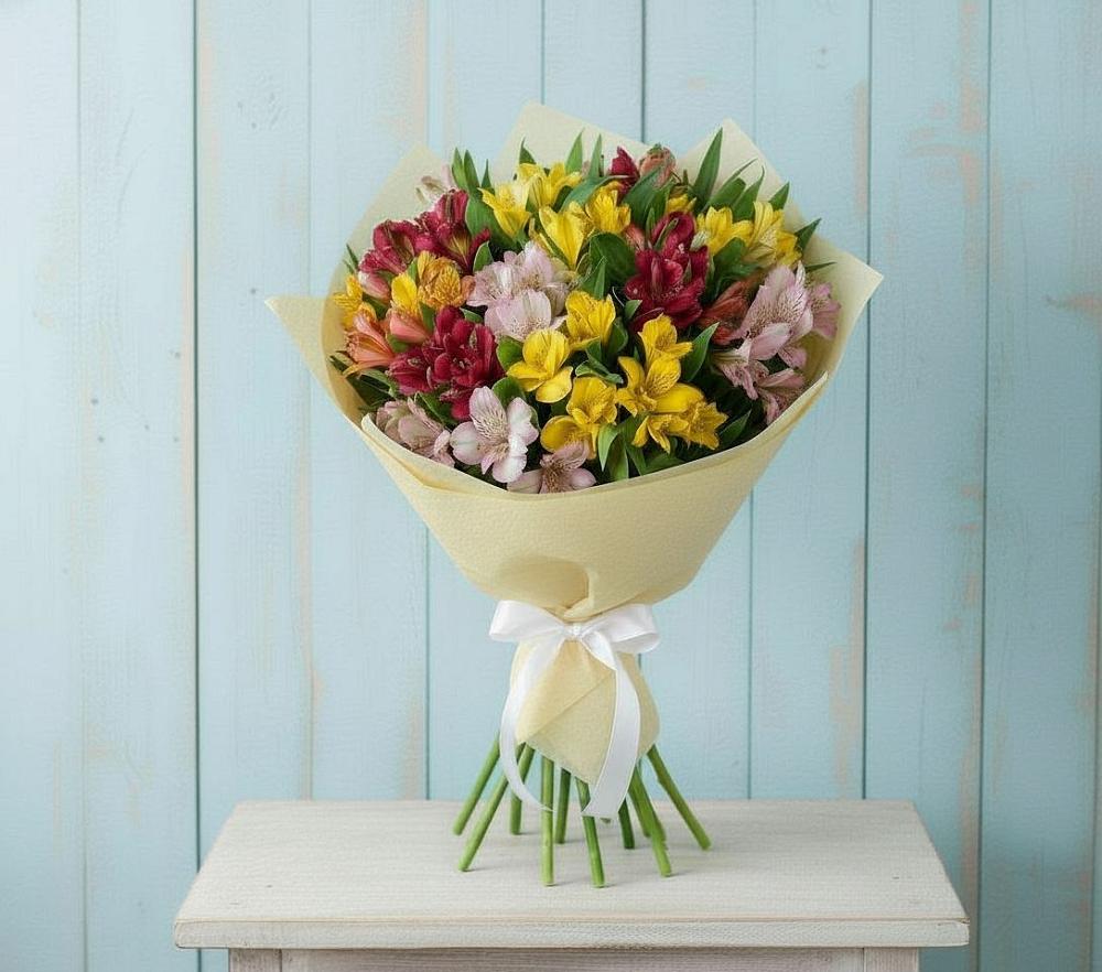 Букет цветов из: Альстромерии в Чудово