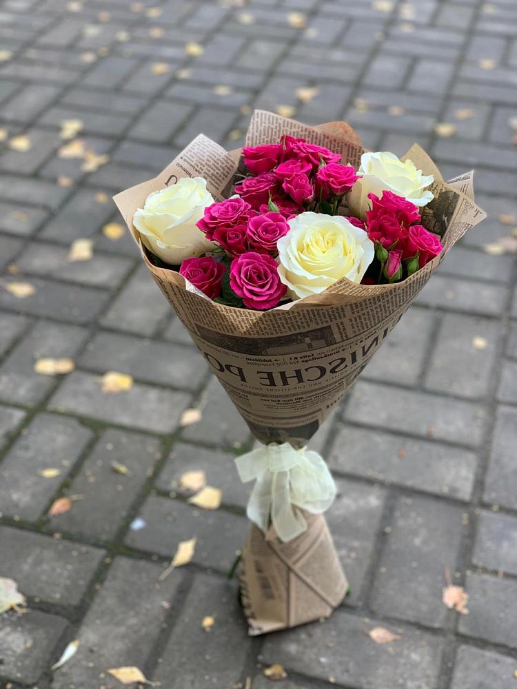 Букет цветов из: Розы в Чудово