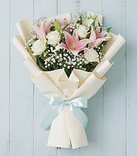 Букет цветов из:  Лилии в Чудово