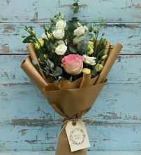 Букет цветов из:  Розы и Лизиантусы #REPLACE_PRED# Чудово